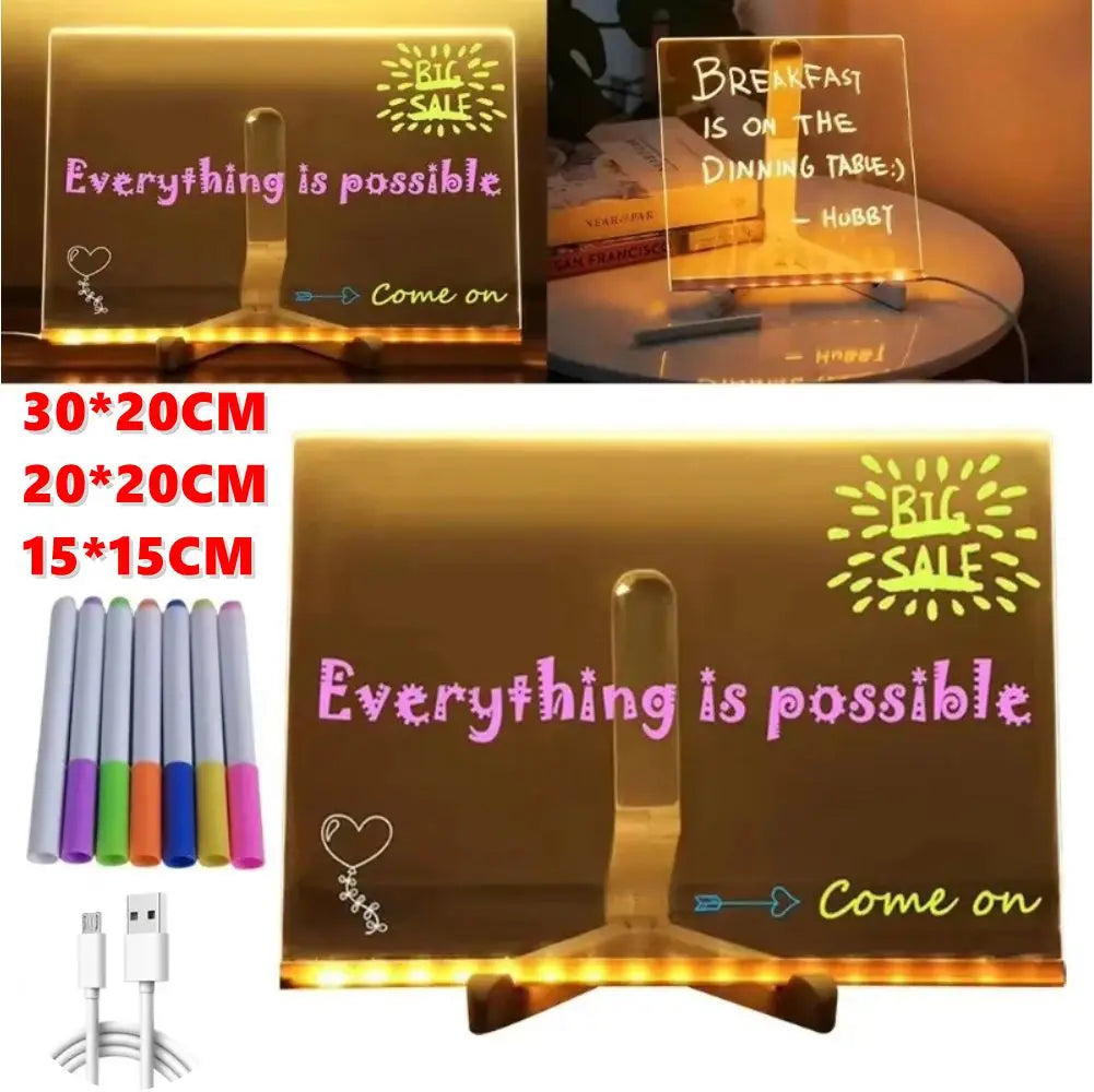 LED Luminous Blackboard